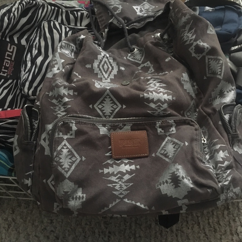 Pink back pack